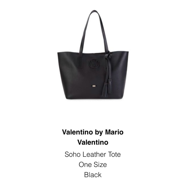 Valentino by Mario Valentino SoHo Leather Tote - Picture 16 of 16